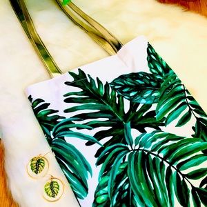 Monstera tropical leaf bundle set !